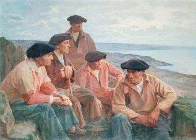 Henri Royer Huile sur toile de lartiste francis Norge oil painting art
